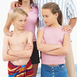 Favouritism, or the perception of it, can be one of the biggest factors in sibling rivalry. Photo: Getty