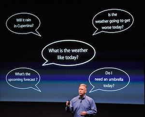 Siri's skills were quite basic when she was launched in 2011. Photo: Getty