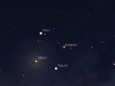 Mars viewing tonight