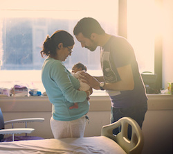 The pressure to "succeed" as a first-time parent is immense. Photo: Getty
