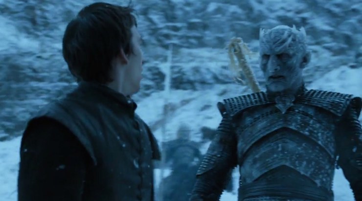 "Can you give Jon my regards?" Photo: HBO