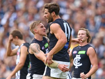 Carlton beats Collingwood 2016