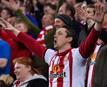Sunderland fans are known for their passion. Photo: Getty