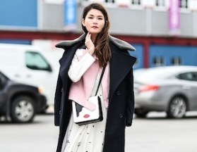 An overcoat is cosy, but it's a space stealer. Photo: Getty