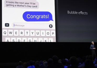 Craig Federighi, senior vice president of Apple software, explains the updates to iOS.