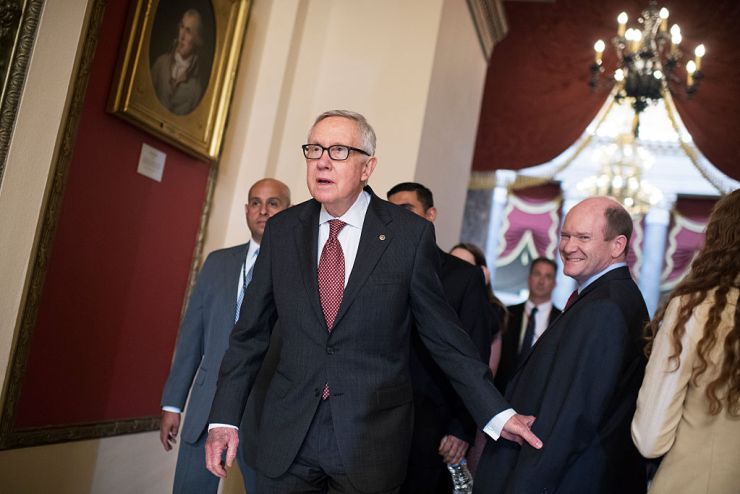 Senate Minority Leader Harry Reid, Photo: Getty.