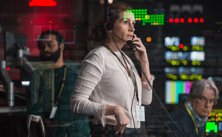 Julia Roberts is a standout as a television producer in a very difficult situation. Photo: Sony Pictures