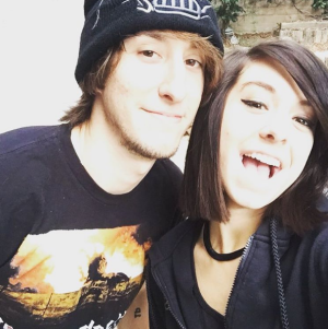 Marcus Grimmie (left) and his late sister Christina. Photo: Instagram