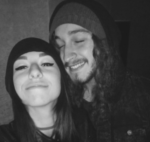 Grimmie and rumoured boyfriend Stephen Rezza. Photo: Instagram