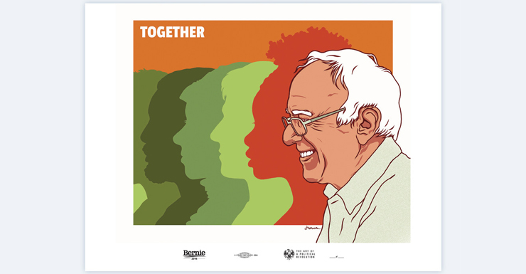 bernie sanders poster