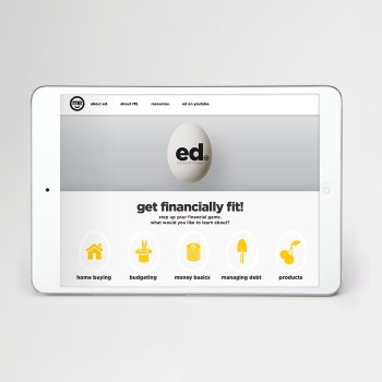 Meet ed, your new financial tutor. Photo: Supplied