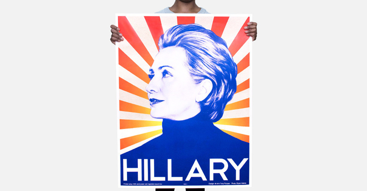 hillary clinton poster
