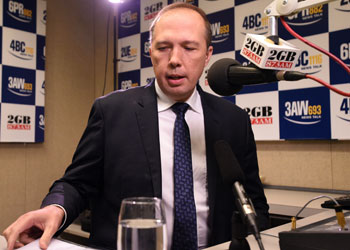 Immigration Minister Peter Dutton