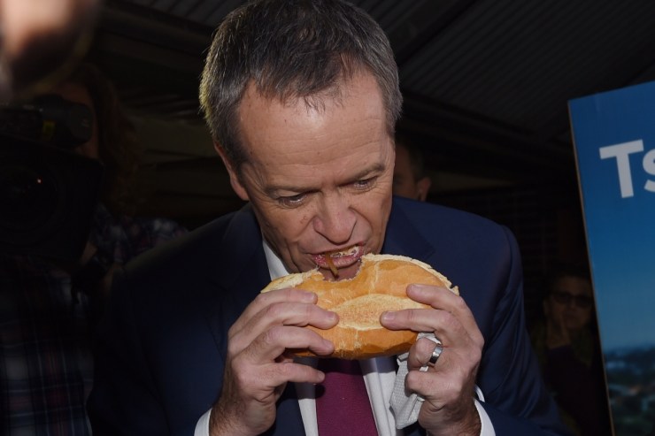 Bill shorten sausage sandwich