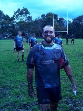 Quinn went to the US to play rugby. Photo: Facebook