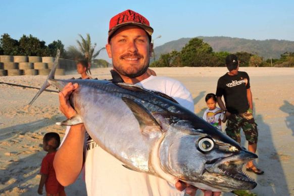 Brett Levingston regularly posts pictures of his fishing adventures on social media.