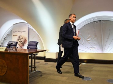 Bank od England Governor Mark Carney has predicted difficulties. Photo:AAP