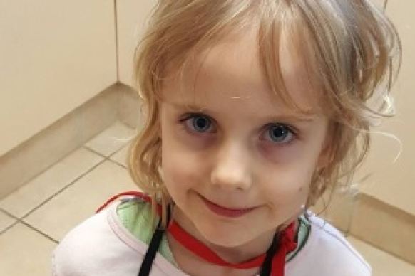 The missing five-year-old girl at Nerang on the Gold Coast.