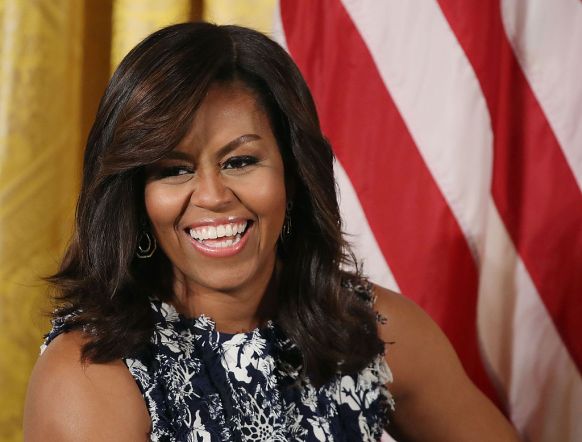 Michelle Obama made the speech in 2008. Photo: Getty