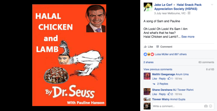 pauline hanson halal