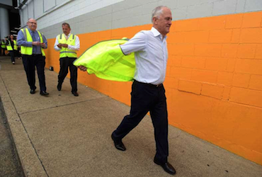 Prime Minister Turnbull must throw off the sloganeering past. Photo: AAP.