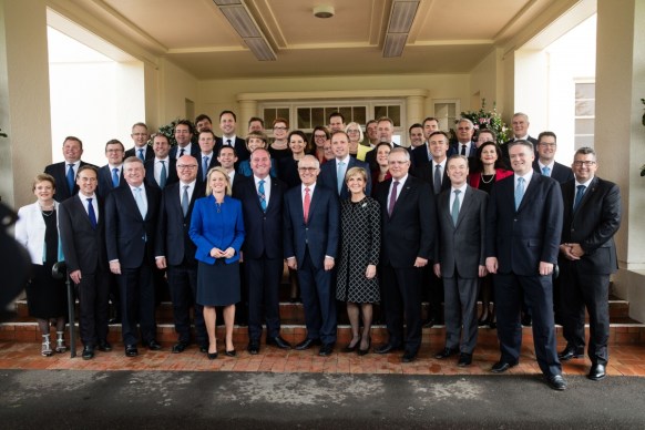 It's not all smiles in the new government. Photo: AAP
