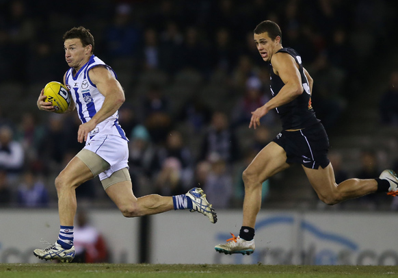 Harvey and Ed Curnow could have been teammates. Photo: Getty