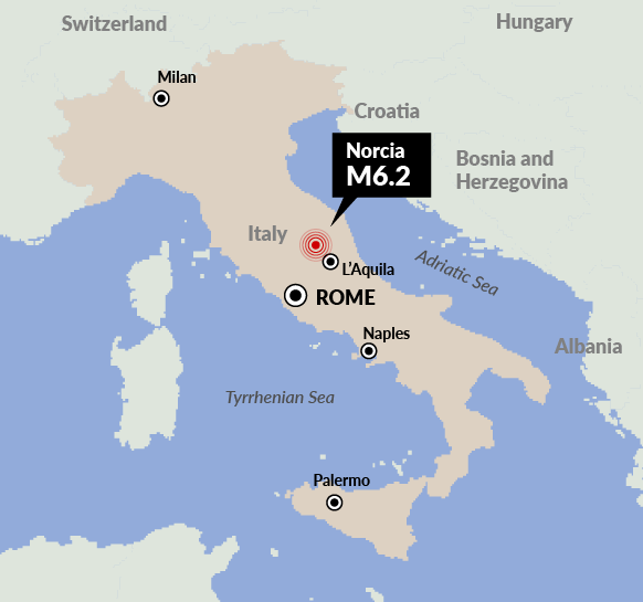 Italy Earthquake