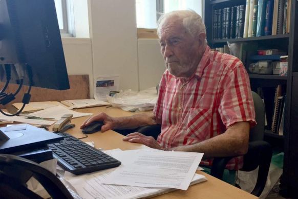 While the university said Prof Goodall could work from home, he has no room for an office.