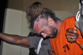 David Taylor faced hours of interrogation over the death of the police officer.