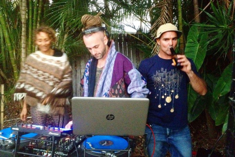 David Taylor, here working as DJ, called DJ Nutzo. Photo Facebook.