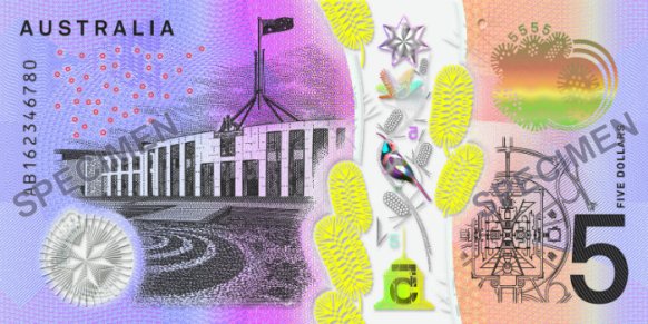 Australia's next generation of $5 note