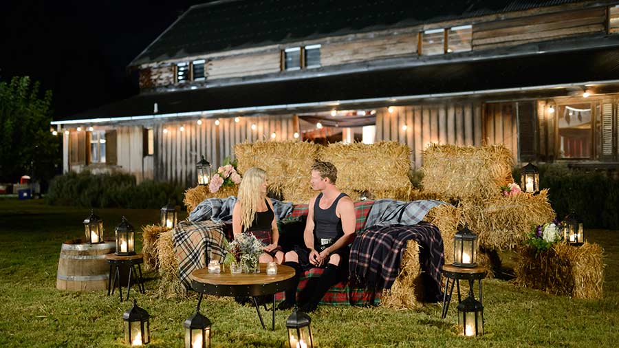 The Bachelor chocolate bath