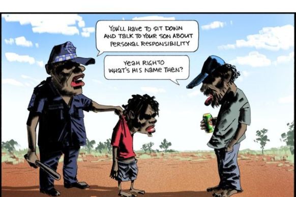 bill leak aboriginal cartoon