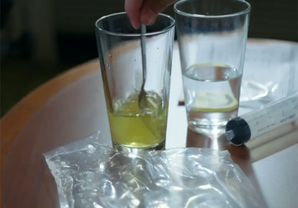 Athletes sometimes try and use urine from others in tests. Photo: SBS