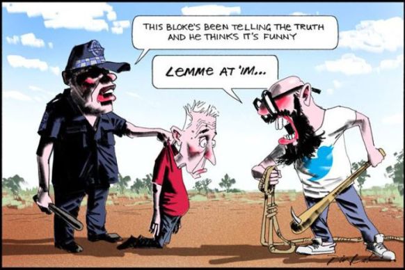 Leak's response which appeared on Friday. Source: The Australian.