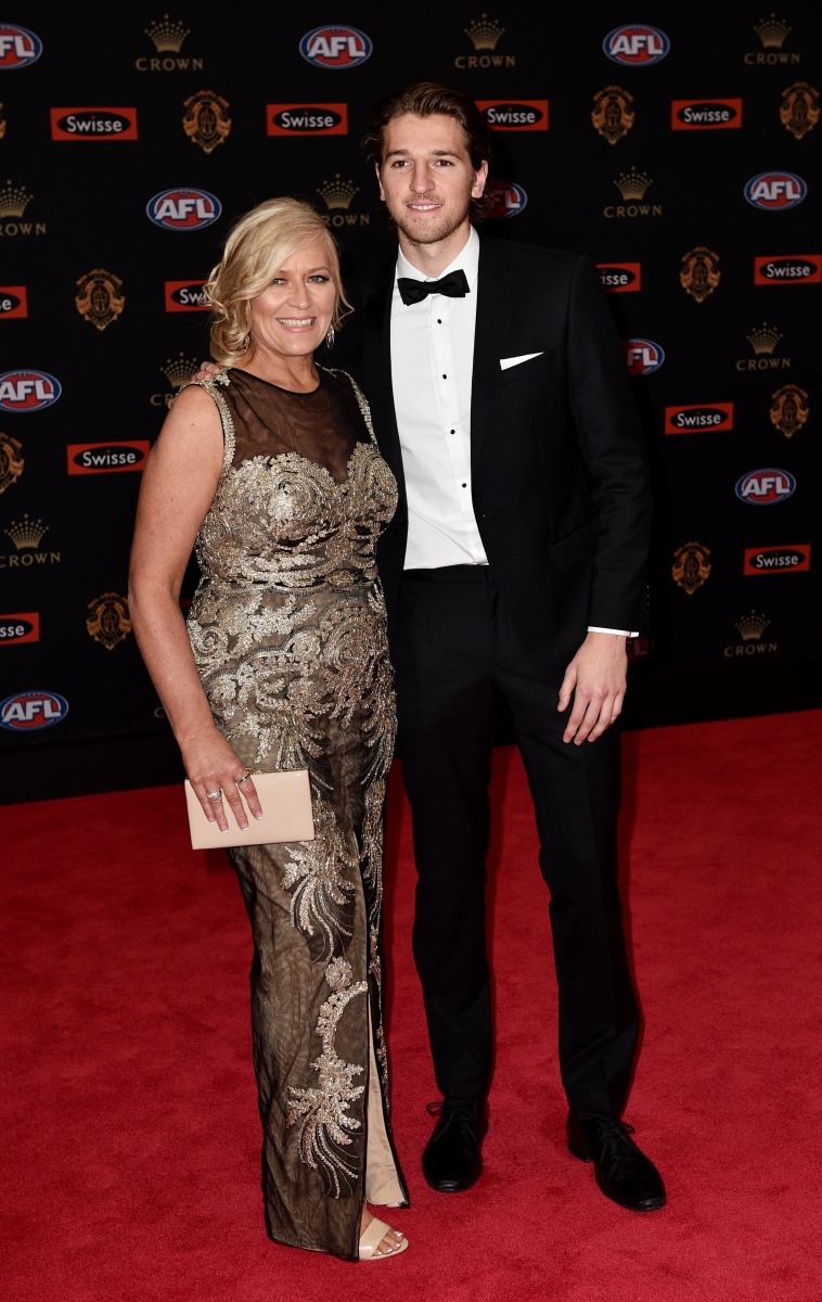 St Kilda's David Armitage and his partner Jesse Hultgren 