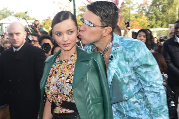 Sediuk bothering Miranda Kerr in 2015. Photo: Getty