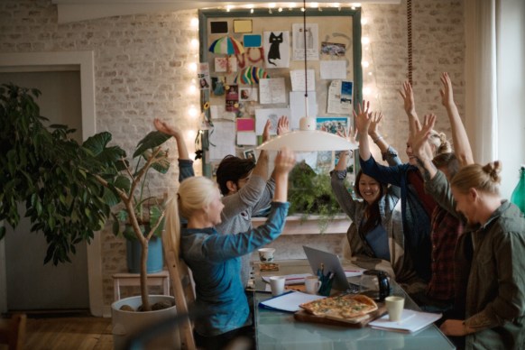 Hygge is ultimately about "togetherness". Photo: Getty