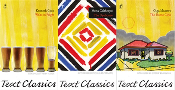 The Text Classics covers are eye-catching.