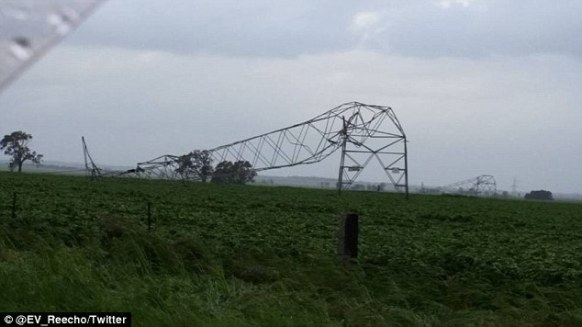 The storm was considered a one-in-50-year event. Photo: Supplied.