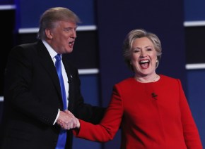 Donald Trump and Hillary Clinton