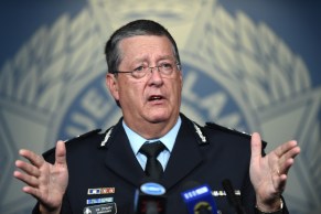 Queensland police commissioner Ian Stewart.