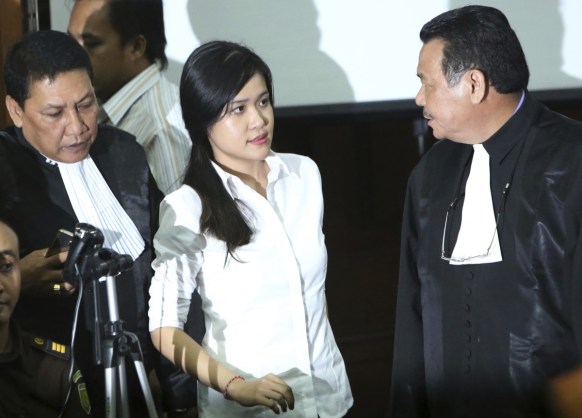 Wongso allegedly sought to "avenge her pain" over the break-up with her Australian boyfriend. Photo: AAP.