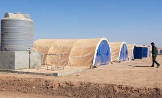 Refugee camp Khazir Mosul