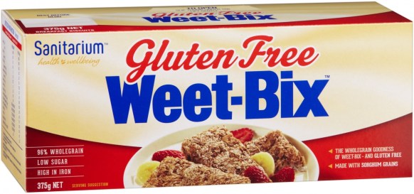 Even Weet-Bix has got in on the gluten free action.