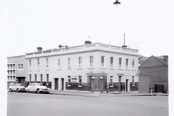 The pub in 1957 when it was known as the Carlton Inn Hotel.