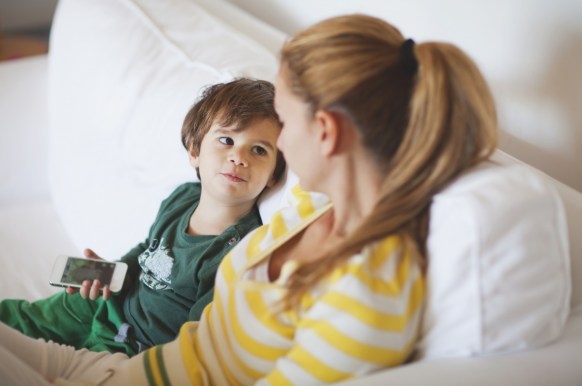 Ditch the phones to get some real talk. Photo: Getty