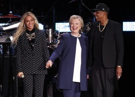 Beyonce Jay Z Clinton