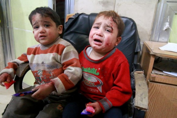 aleppo airstrike